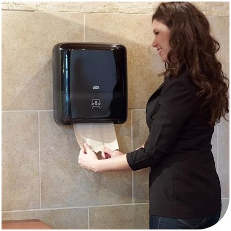 TORK Kéztörlő, tekercses, 2 rétegű, H1 rendszer, Advanced, TORK "Matic", natúr