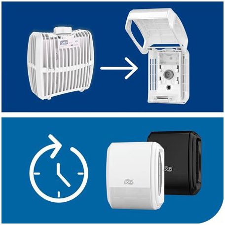 TORK Légfrissítő, folyamatos adagolású, 32 ml, A3 rendszer, TORK, tengeri fuvallat