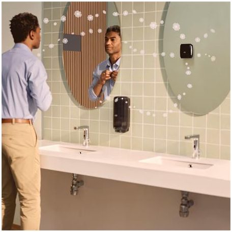 TORK Légfrissítő adagoló, folyamatos adagolású, A3 rendszer, TORK, fekete