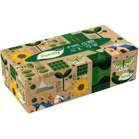 TENTO Kozmetikai kendő, 2 rétegű, 150 lapos, TENTO "Big Box"