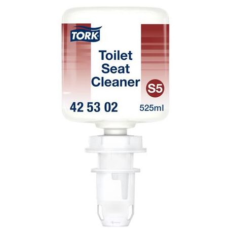 TORK Toalettülőke tisztító, 0,525 l, S5 rendszer, Premium, TORK "Mini", átlátszó