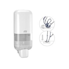   TORK Hab- és folyékony szappan és kézfertőtlenítő adagoló, S4 rendszer, TORK, fehér