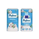 PUFINA Papír zsebkendő, 3 rétegű, 10x10 db, PUFINA "Sensitive"