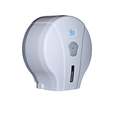 Toalettpapír adagoló, 32,5x31x13 cm, "Yes", fehér