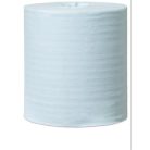 TORK Tisztítókendő, szöszszegény, tekercses, 1 rétegű, 200 db, utántöltő hordozható vödörhöz, W10 rendszer, TORK, türkiz