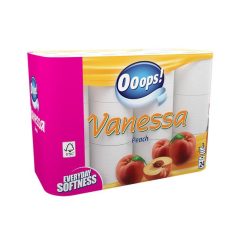   OOOPS Toalettpapír, 3 rétegű, kistekercses, 24 tekercs, OOOPS "Everyday"