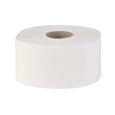   VICTORIA HYGIENE Toalettpapír, 2 rétegű, 19 cm átmérő, VICTORIA HYGIENE, "Fine Mini Jumbo", fehér