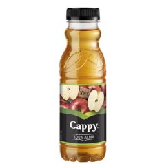 CAPPY Gyümölcslé, 100%, 0,33 l, CAPPY alma