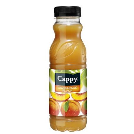 CAPPY Gyümölcsital, 50,7%, 0,33 l, CAPPY őszibarack mix