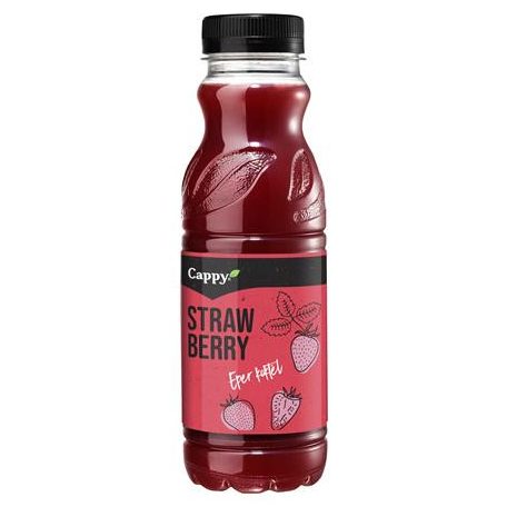 CAPPY Gyümölcsnektár, 35%, 0,33 l, CAPPY, eper