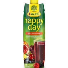   RAUCH Gyümölcslé, 100%, 1 l, RAUCH "Happy day", piros multivitamin