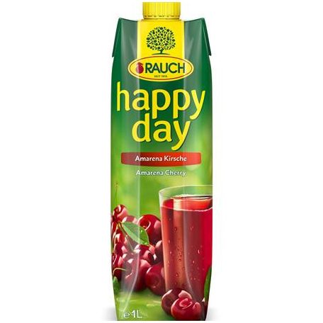 RAUCH Gyümölcsnektár, 50%, 1 l, RAUCH "Happy day", amarena meggy