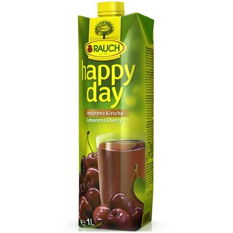 RAUCH Gyümölcsnektár, 50%, 1 l, RAUCH "Happy day", amarena meggy