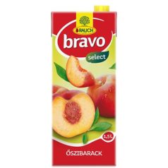   RAUCH Gyümölcsital, 20%, 1,5 l, RAUCH "Bravo", őszibarack