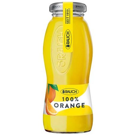 RAUCH Narancslé, 100%, szénsavmentes, 0,2 l, RAUCH "Prémium"