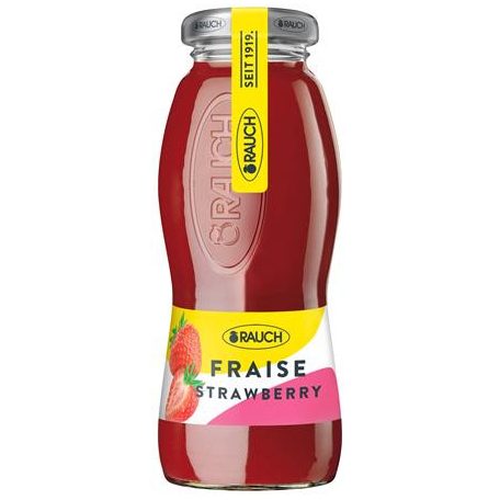 RAUCH Gyümölcsnektár, 40%,szénsavmentes, 0,2 l, RAUCH "Prémium", eper
