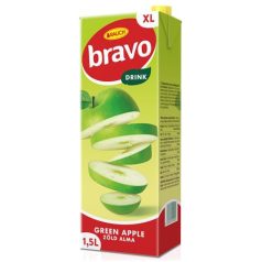   RAUCH Gyümölcsital, 12%, 1,5 l, RAUCH "Bravo", zöld alma