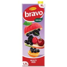   RAUCH Gyümölcsital, 12%, 1,5 l, RAUCH "Bravo", piros multivitamin