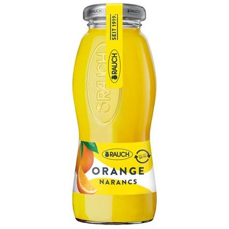 RAUCH Gyümölcsnektár, 50%, szénsavmentes, 0,2 l, RAUCH "Prémium", narancs