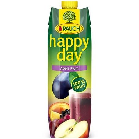 RAUCH Gyümölcslé, 55%, 1 l, RAUCH "Happy day", alma-szilva