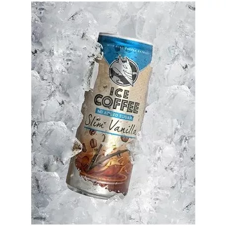 HELL Jegeskávé, 250 ml, HELL "Ice Coffee Slim Latte"