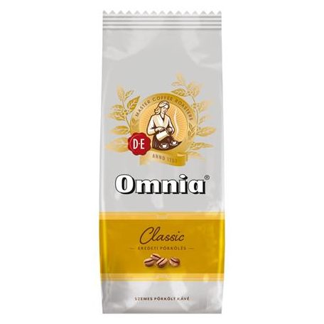 DOUWE EGBERTS Kávé, pörkölt, szemes, 1000 g, DOUWE EGBERTS "Omnia"