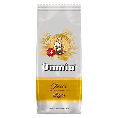 DOUWE EGBERTS Kávé, pörkölt, szemes, 1000 g,  DOUWE EGBERTS "Omnia"