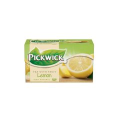 PICKWICK Zöld tea, 20x2 g, PICKWICK, citrom