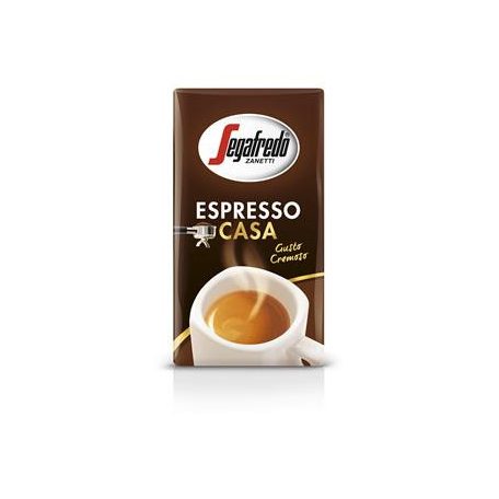SEGAFREDO Kávé, pörkölt, őrölt, vákuumos csomagolásban, 250 g, SEGAFREDO, "Espresso Casa"