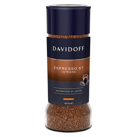 DAVIDOFF Instant kávé, 100 g, üveges, DAVIDOFF "Espresso 57"