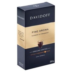   DAVIDOFF Kávé, pörkölt, őrölt, 250 g, DAVIDOFF "Fine Aroma"