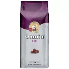   DOUWE EGBERTS Kávé, pörkölt, szemes, védőgázas csomagolásban, 1000 g, DOUWE EGBERTS "Omnia" silk