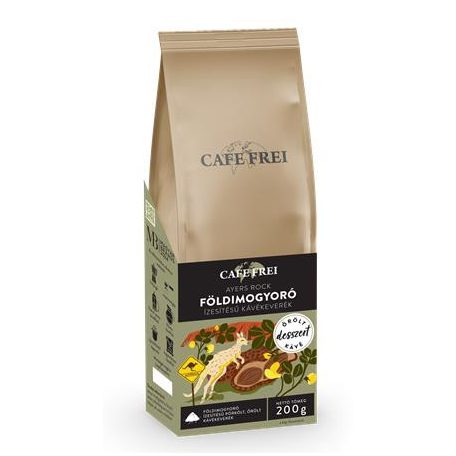 CAFE FREI Kávé, pörkölt, őrölt, 200 g, CAFE FREI "Ayers Rock", földimogyoró