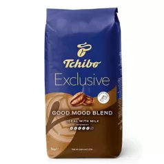   TCHIBO Kávé, pörkölt, szemes, 1000 g, TCHIBO "Exclusive Good Mood Blend"