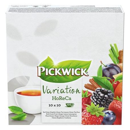 PICKWICK Teaválogatás, 190 g/100 db, PICKWICK "Horeca Variációk"