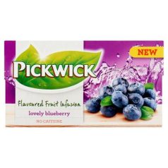   PICKWICK Gyümölcstea, 20x2 g, PICKWICK "Fruit Fusion", fekete áfonya