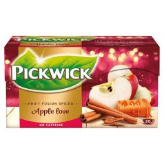   PICKWICK Gyümölcstea, 20x1,75 g, PICKWICK "Fruit Fusion", Apple Love