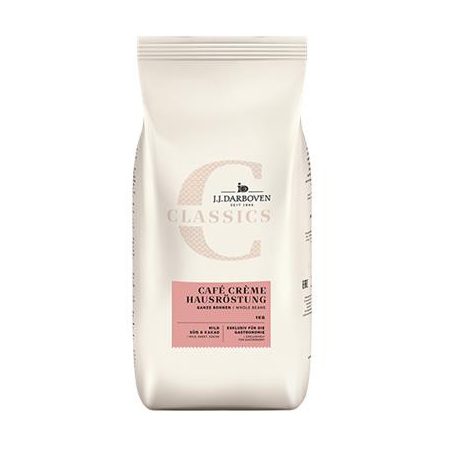 Kávé, pörkölt, szemes, 1000 g, "J.J. Darboven Café Créme Hausröstung"