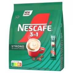   NESCAFE Instant kávé stick, 10x14 g, NESCAFÉ,  3in1 "Strong"