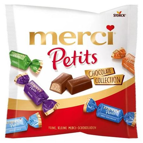 MERCI Desszert, 125 g, MERCI "Petits", tejcsokoládé válogatás