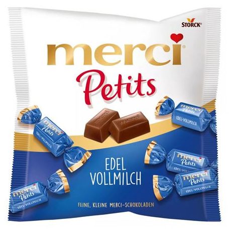 MERCI Desszert, 125 g, MERCI "Petits", tejcsokoládé