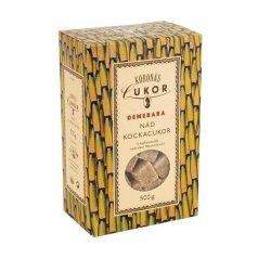 Kockacukor, barna nád, 500 g