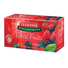   TEEKANNE Gyümölcstea, 20x2,5 g, TEEKANNE "Forest Fruits", erdei gyümölcs