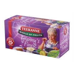   TEEKANNE Gyümölcstea, 20x2,5 g, TEEKANNE "Granny Finest", szilvás-fahéjas
