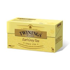 TWININGS Fekete tea, 25x2 g, TWININGS "Earl grey"