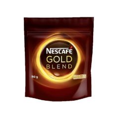   NESCAFE Instant kávé, 50 g, utántöltő, NESCAFÉ "Gold"