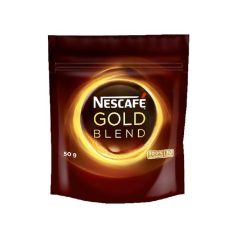   NESCAFE Instant kávé, 50 g, utántöltő, NESCAFÉ "Gold"