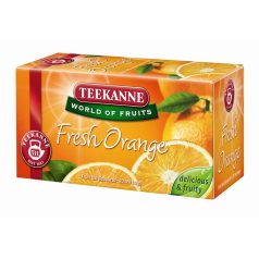   TEEKANNE Gyümölcstea, 20x2,25 g, TEEKANNE "Fresh orange"
