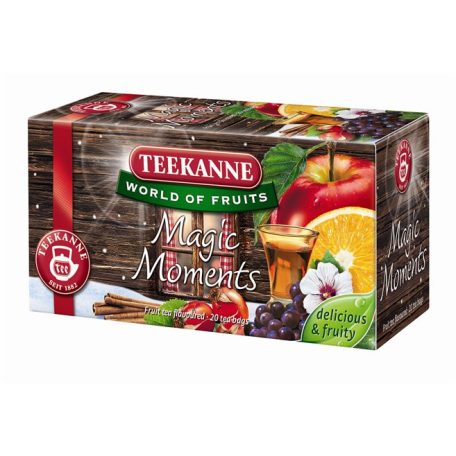 TEEKANNE Gyümölcstea, 20x2,5 g, TEEKANNE "Magic moments"
