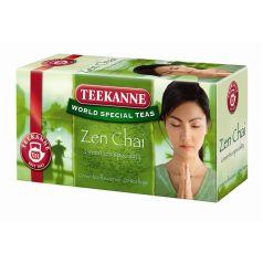 TEEKANNE Zöld tea 20x1,75 g, TEEKANNE "Zen chai"